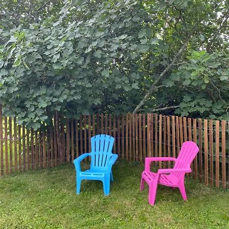 Appartement Avec Jardin Le Porge Exterior photo